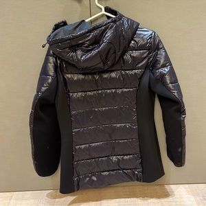 Womens black puffer jacket Michael Kors